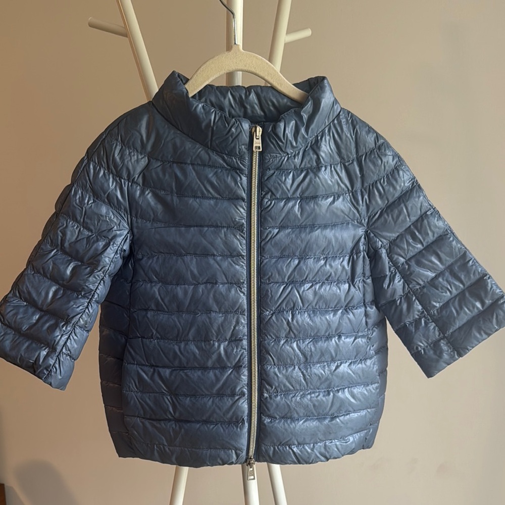 Herno Kids Puffer Jacket in Slate Blue